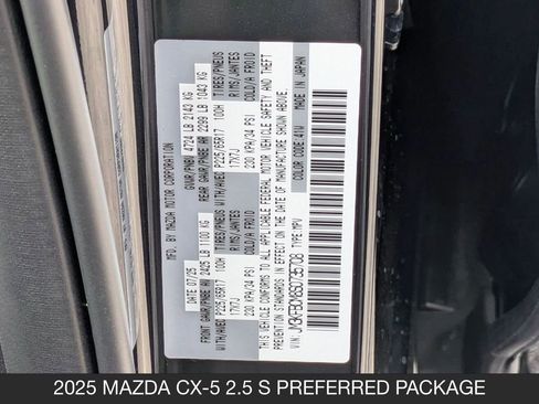 New 2025 MAZDA CX-5 AWD 2.5 S image 40