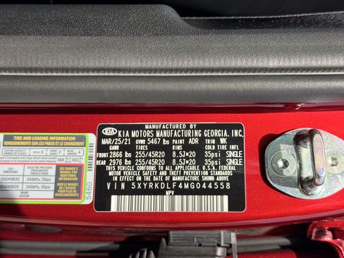 Used 2021 Kia Sorento SX AWD/4WD image 34