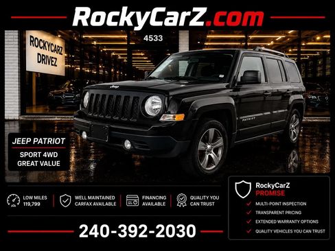 Used 2017 Jeep Patriot High Altitude AWD/4WD image 1