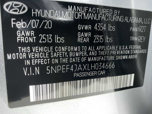 Used 2020 Hyundai Sonata SEL w/ Convenience + Sunroof Package image 21