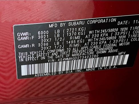 New 2026 Subaru Ascent Limited w/ Popular Package #2 image 23