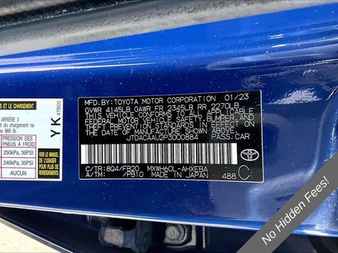 Used 2023 Toyota Prius LE FWD image 25