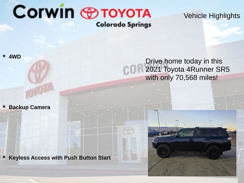 Used 2021 Toyota 4Runner SR5 image 6