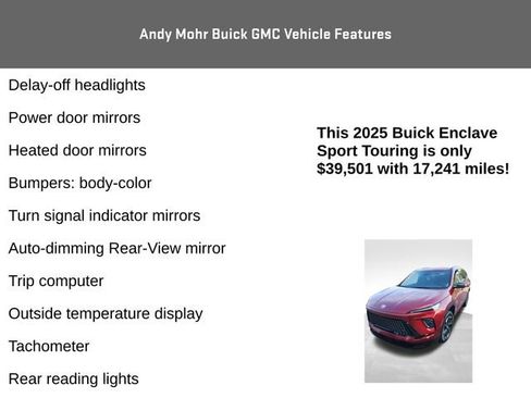 Used 2025 Buick Enclave Sport Touring w/ Power Package image 14