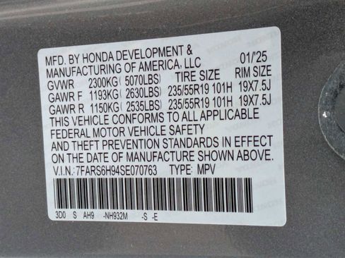 Certified 2025 Honda CR-V Sport Touring image 37