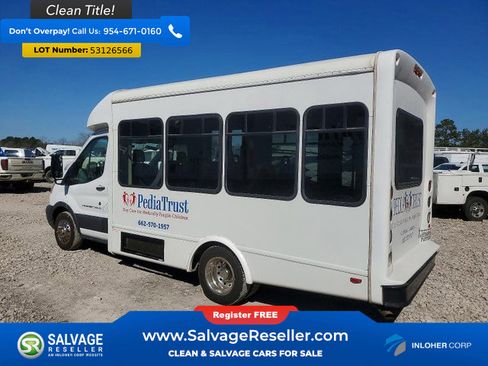 Used 2016 Ford Transit 350 138 DRW w/ Shuttle Bus Prep Package RWD image 4