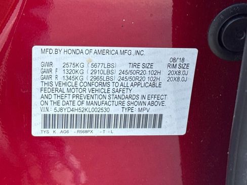 Used 2019 Acura MDX 3.5L Technology Package image 30