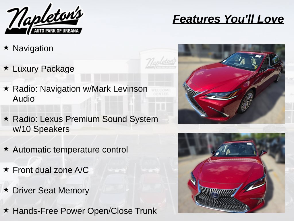 Used 2019 Lexus ES 300h FWD image 8