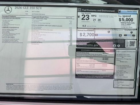 New 2026 Mercedes-Benz GLE 350 4MATIC image 33