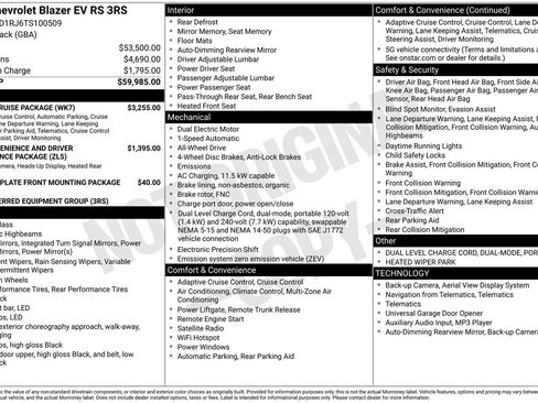 New 2026 Chevrolet Blazer EV RS w/ Super Cruise Package image 25