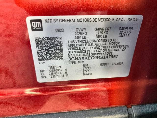 Certified 2024 Chevrolet Equinox LT FWD image 32