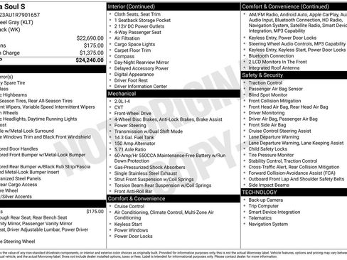 Certified 2024 Kia Soul S FWD image 17