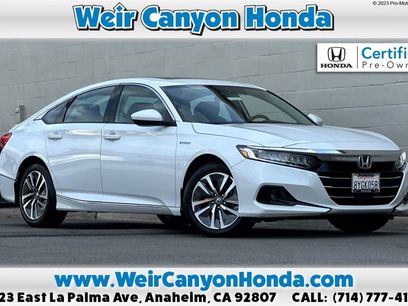 Certified 2021 Honda Accord EX