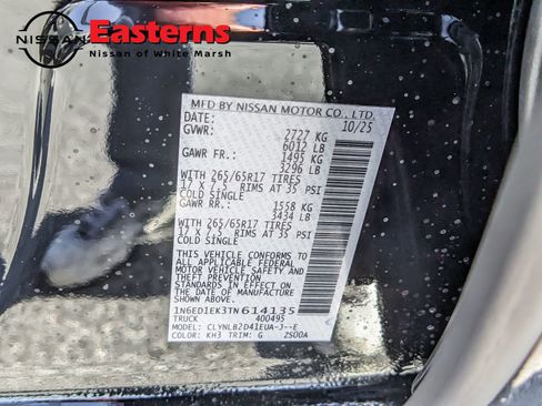 New 2026 Nissan Frontier SV w/ Tow Package image 29