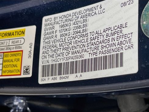 Used 2023 Honda Accord EX image 31