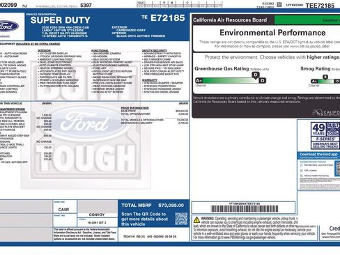 New 2026 Ford F250 Lariat w/ FX4 Off-Road Package AWD/4WD image 48