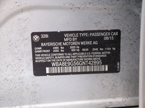 Used 2016 BMW 328i Sedan RWD image 14