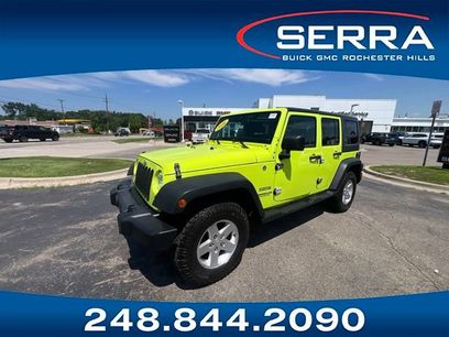 Used 2016 Jeep Wrangler Unlimited Sport w/ Quick Order Package 23S