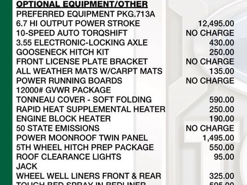 Used 2024 Ford F350 Platinum AWD/4WD image 6