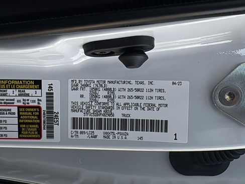 Used 2023 Toyota Tundra Capstone image 24