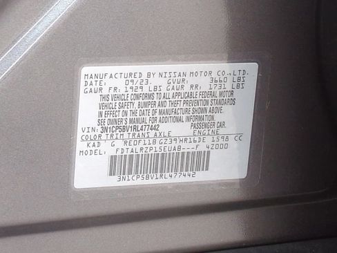 Certified 2024 Nissan Kicks S FWD image 23