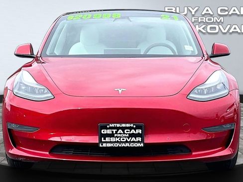 Used 2021 Tesla Model 3 Long Range AWD/4WD image 3