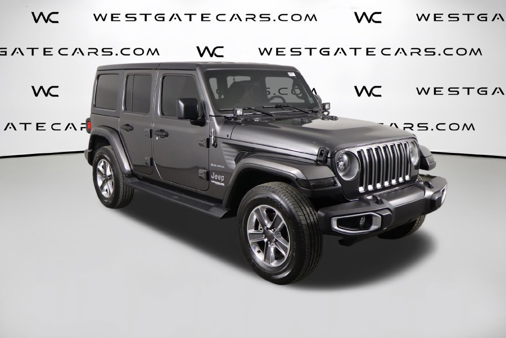 Used 2021 Jeep Wrangler Unlimited Sahara AWD/4WD image 45