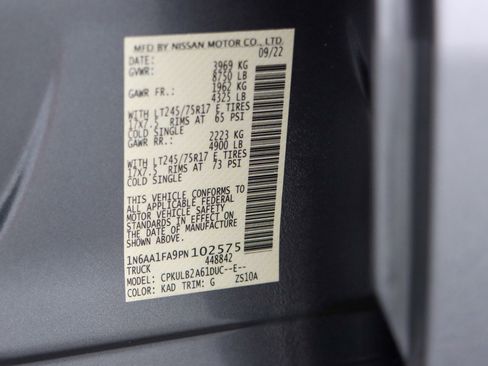 Used 2023 Nissan Titan SV image 33