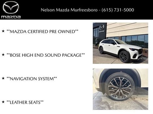 Certified 2025 MAZDA CX-70 Plug-In Hybrid w/ Premium Pkg AWD/4WD image 32