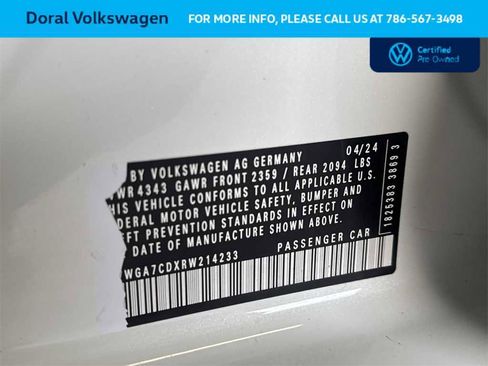 Certified 2024 Volkswagen GTI S image 29