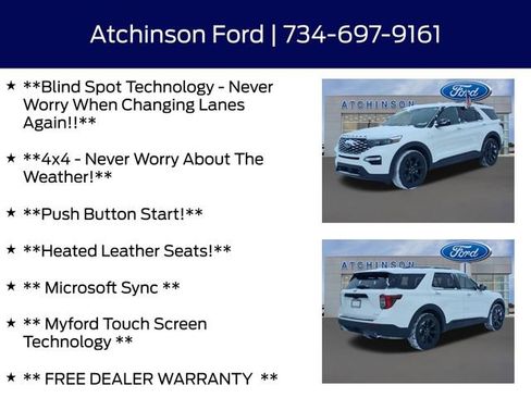 Used 2024 Ford Explorer ST-Line w/ Class IV Trailer Tow Package image 8