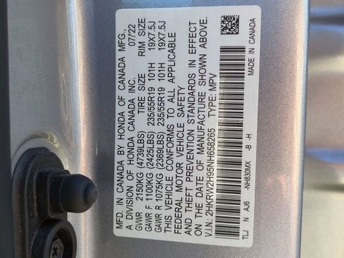 Used 2022 Honda CR-V Touring image 33