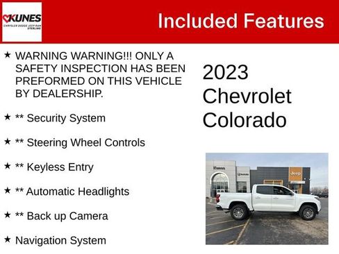 Used 2023 Chevrolet Colorado LT w/ LT Convenience Package image 4