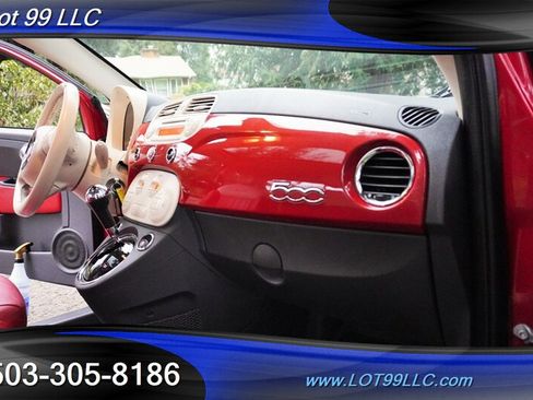 Used 2013 FIAT 500 Lounge w/ Luxury Leather Pkg FWD image 18