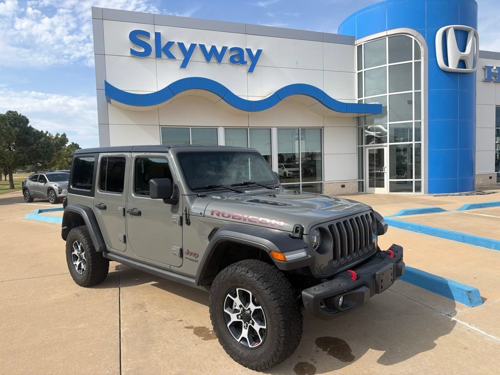 Used 2022 Jeep Wrangler Unlimited Rubicon w/ Steel Bumper Group AWD/4WD image 1