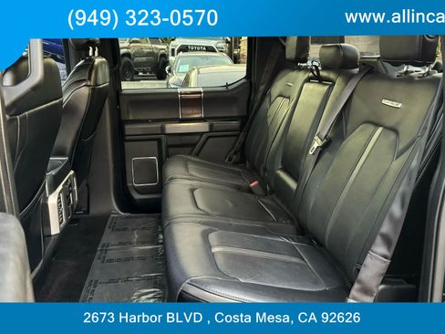 Used 2016 Ford F150 Platinum w/ Equipment Group 701A Luxury image 8