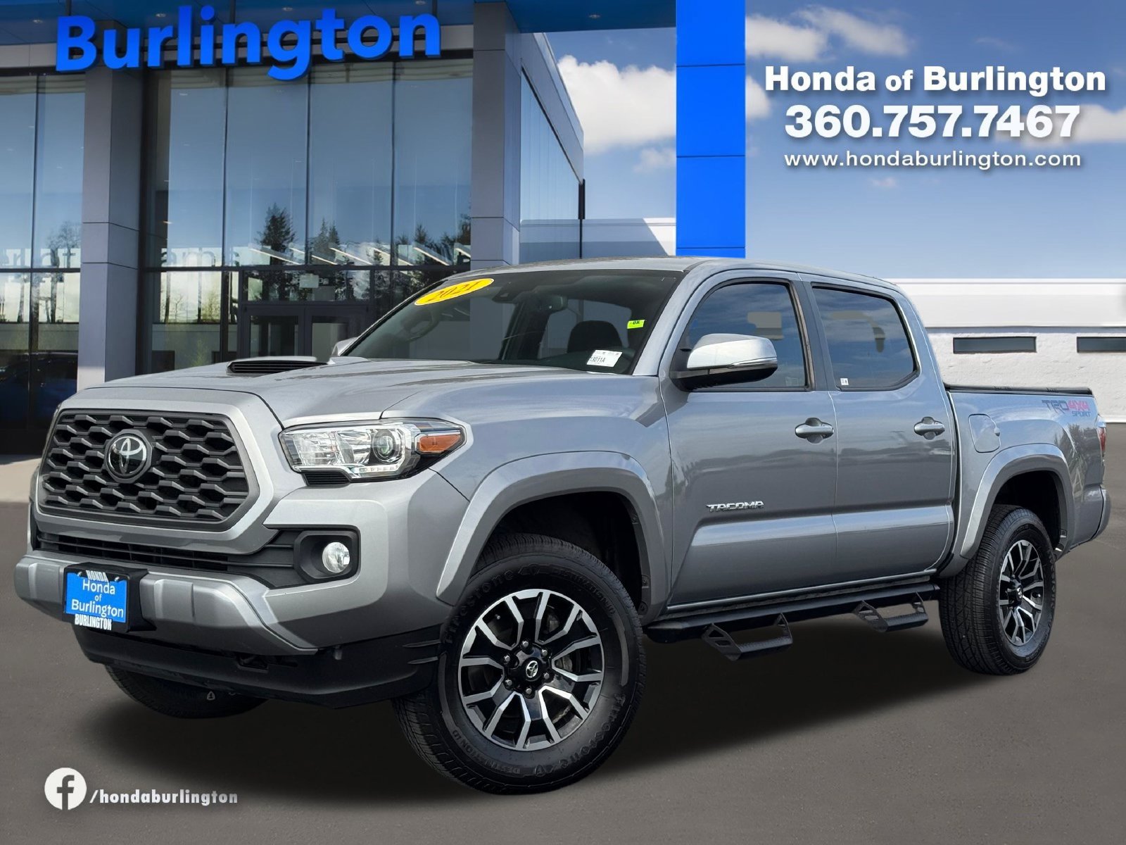Used 2021 Toyota Tacoma TRD Sport AWD/4WD image 1