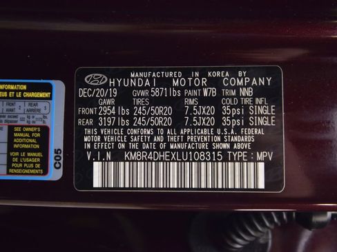 Used 2020 Hyundai Palisade SEL image 33