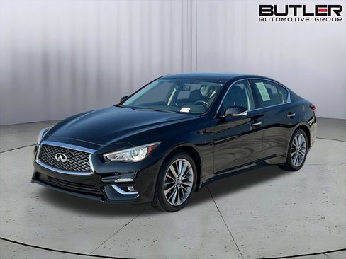 Used 2023 INFINITI Q50 Luxe w/ Cargo Package AWD/4WD image 1