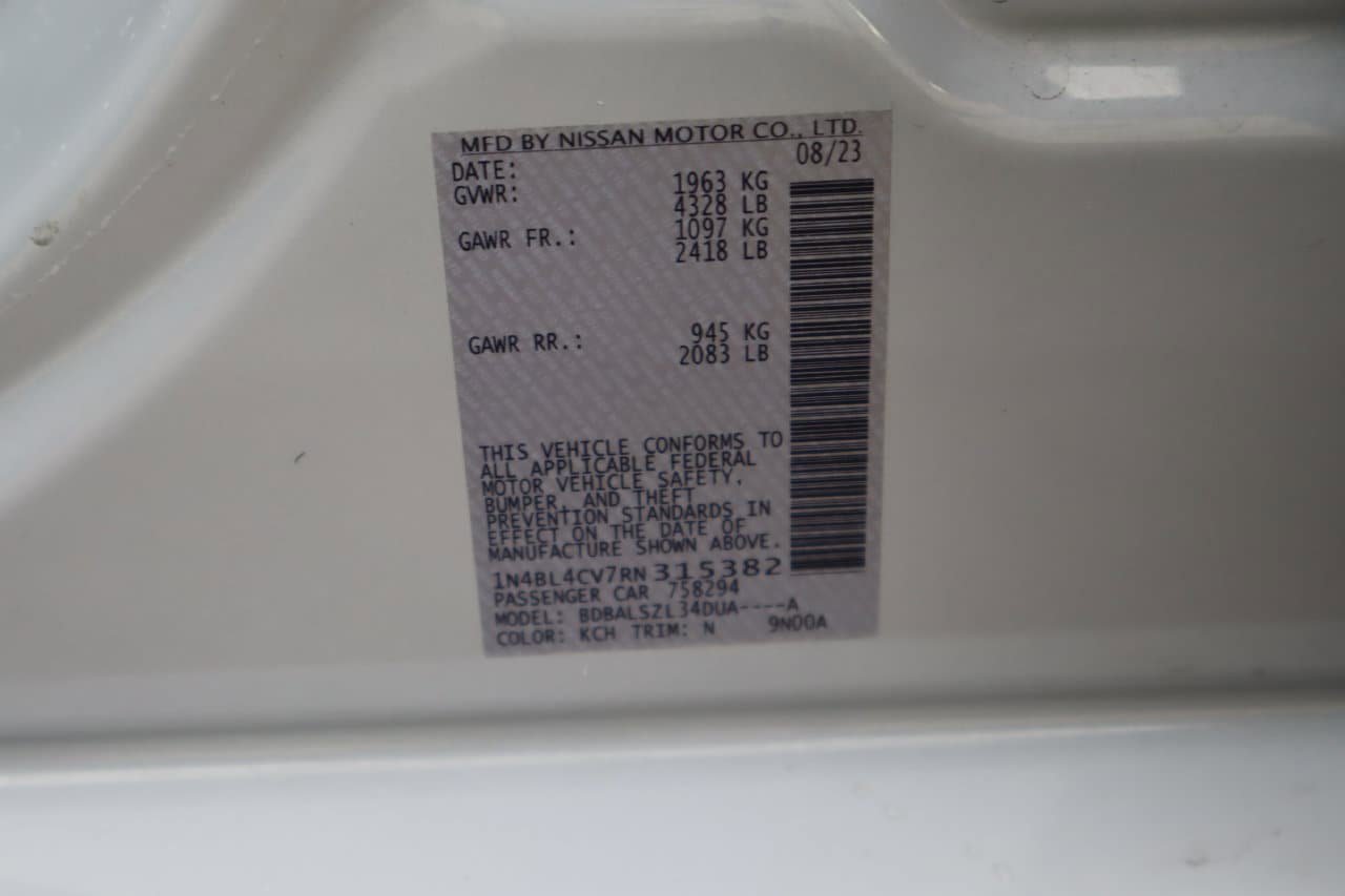 Certified 2024 Nissan Altima 2.5 SR FWD image 27
