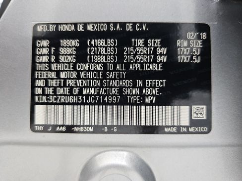 Used 2018 Honda HR-V LX image 39
