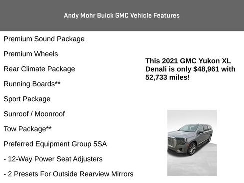 Used 2021 GMC Yukon XL Denali image 12