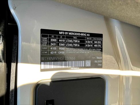New 2025 Mercedes-Benz Sprinter 2500 image 12