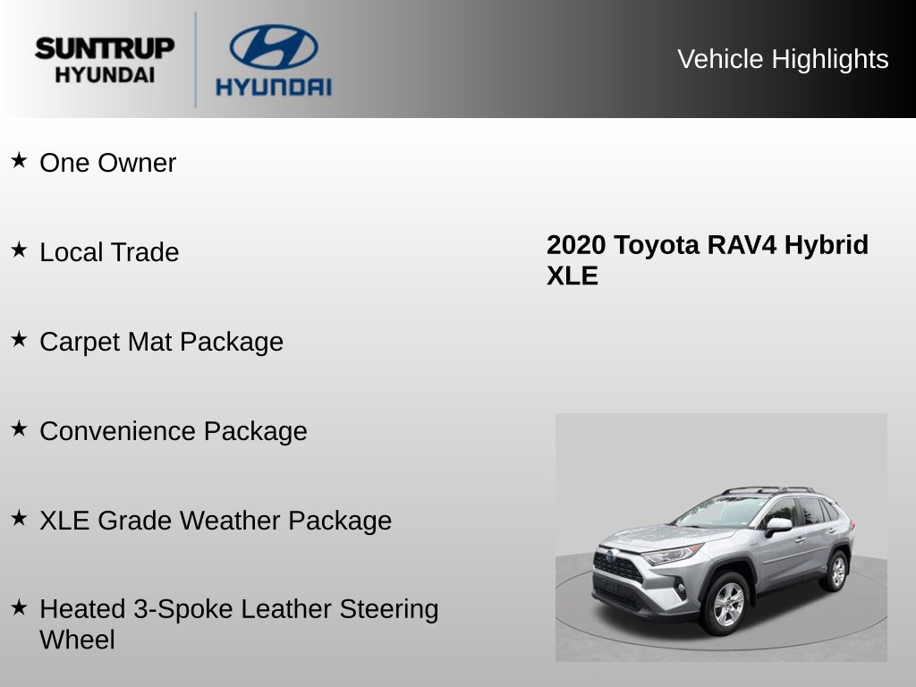 Used 2020 Toyota RAV4 XLE w/ Convenience Package AWD/4WD image 8