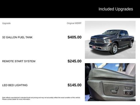 Used 2017 RAM 1500 Laramie w/ Convenience Group image 11