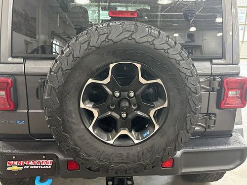 Used 2022 Jeep Wrangler Unlimited Rubicon 4xe w/ Cold Weather Group image 31