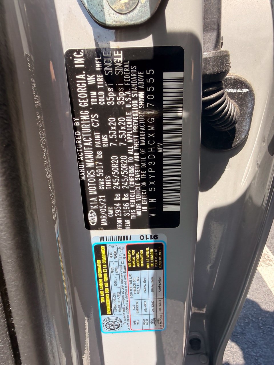 Used 2021 Kia Telluride EX w/ EX Premium Package AWD/4WD image 20