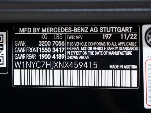 Certified 2022 Mercedes-Benz G 63 AMG 4MATIC image 22