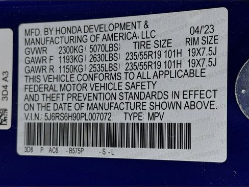 Certified 2023 Honda CR-V Sport Touring image 33