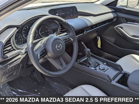 New 2026 MAZDA MAZDA3 2.5 S Sedan w/ Preferred Pkg FWD image 7